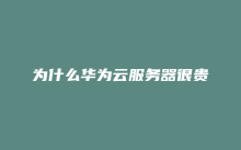 华为云服务器价格高的原因：技术领先、品牌溢价与安全保障